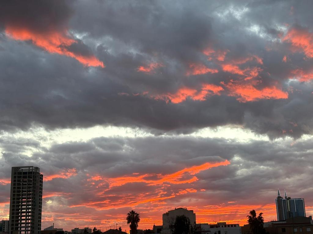 Murcia soleil couchant