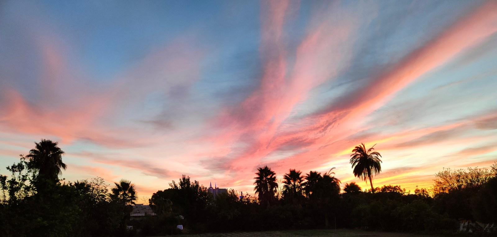 Murcia soleil couchant